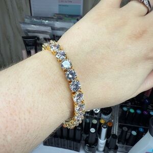 Park Lane Gold and Silver Sparkle Bracelet